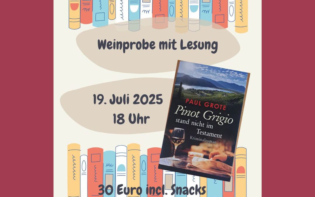 Krimilesung & Weinprobe