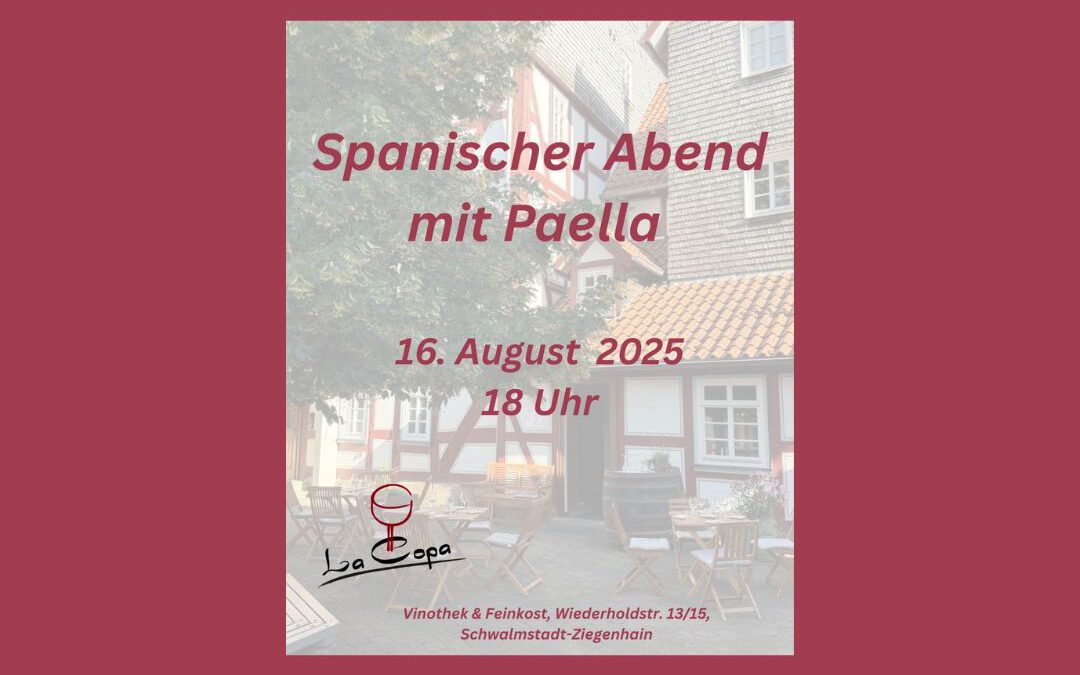 Spanische Weine & Paella
