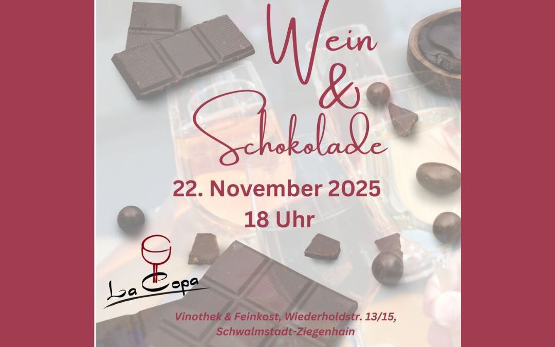 Wein & Schokolade – die perfekte Geschmackssymphonie