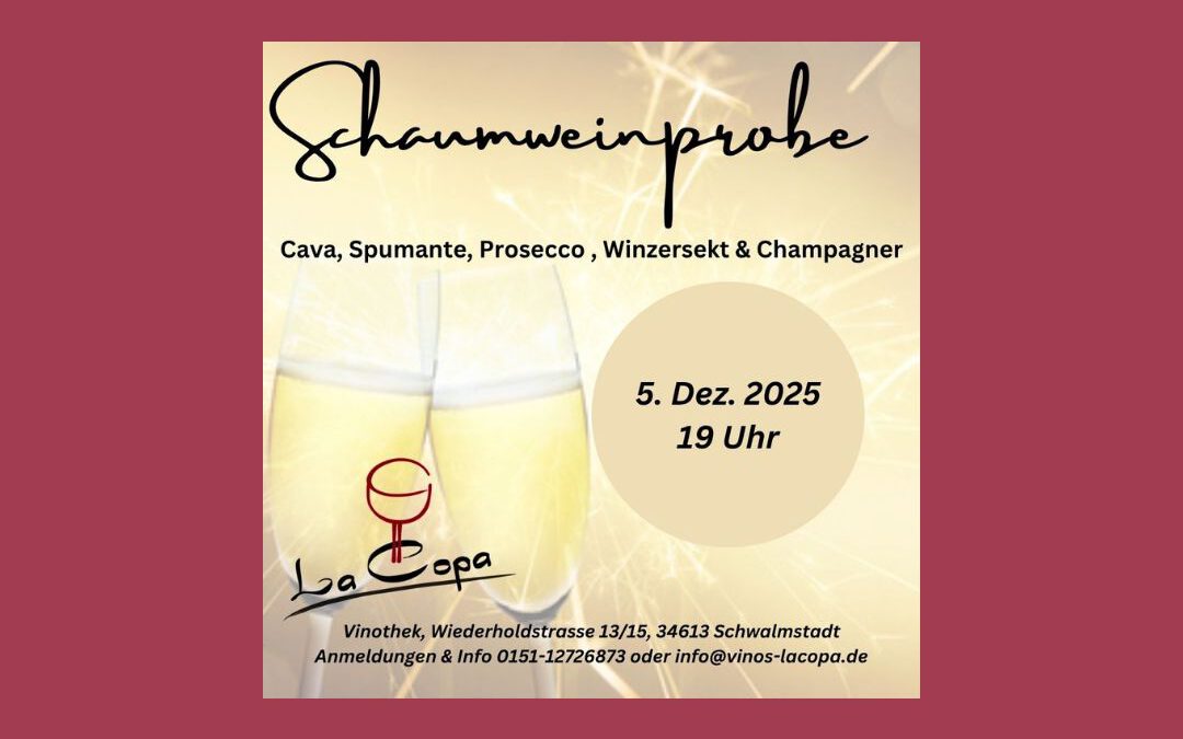 Schaumweinprobe
