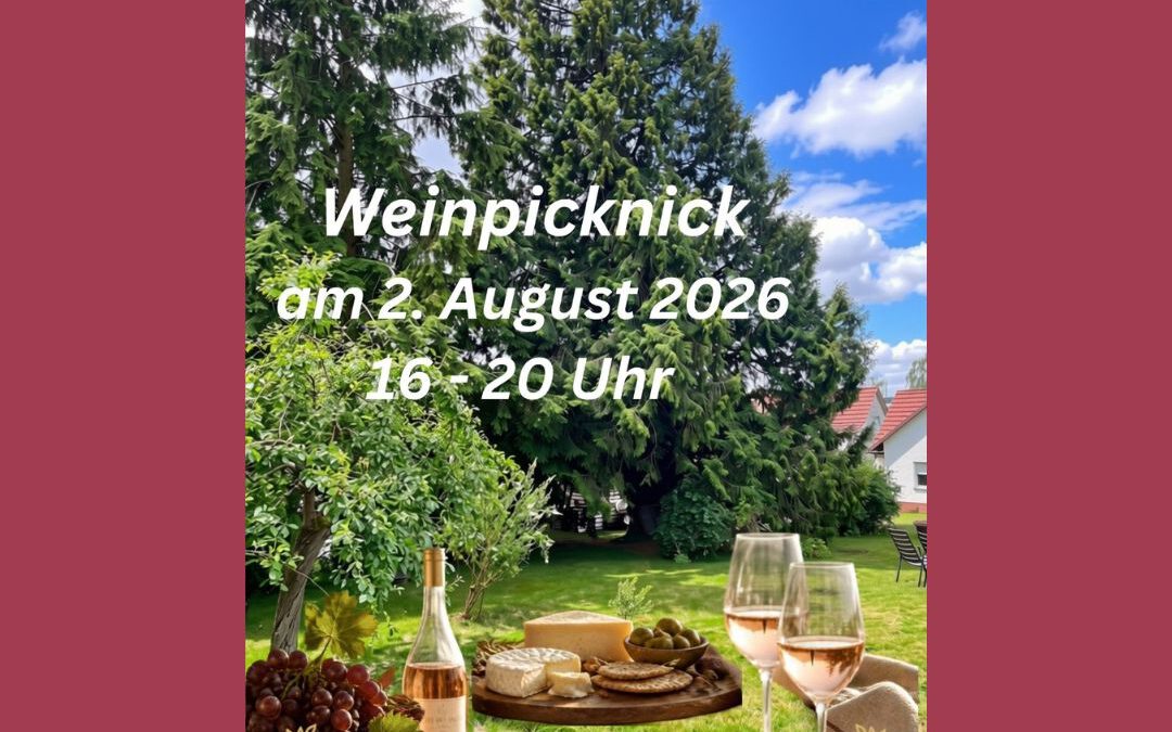 2. August 2026 – Wein Picknick in Todenhausen